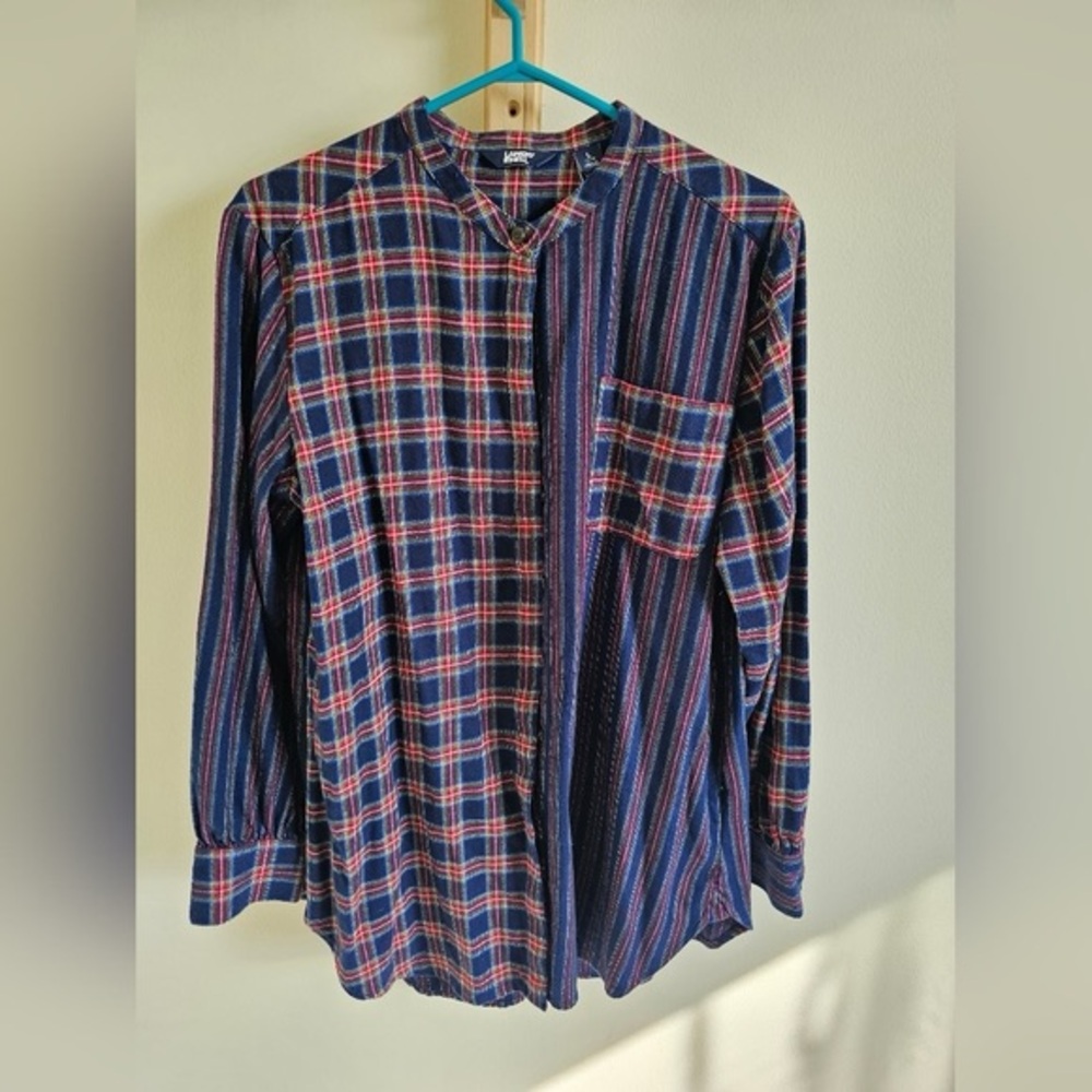 Lands End Button Down Top